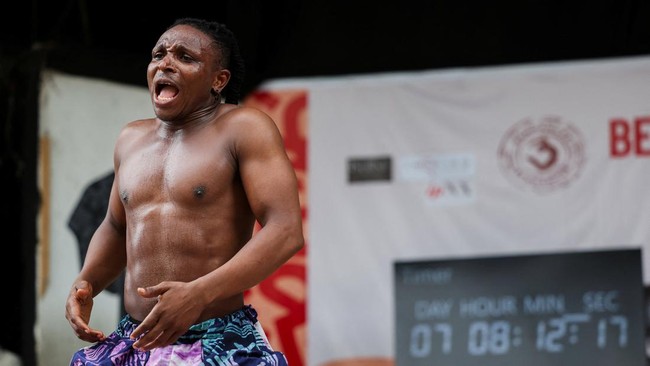 Upaya Penari Nigeria Pecahkan Rekor 168 Jam Menari Tanpa Henti