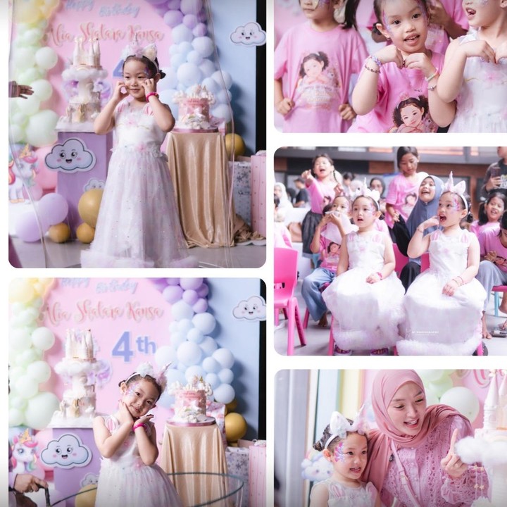 <p>Zaskia dan suami menggelar perayaan ulang tahun yang meriah untuk Alia. Acara ini dihadiri oleh teman-teman sang putri, Bunda. Melalui unggahan di Instagram, Zaskia memamerkan momen perayaan ulang tahun sang putri. (Foto: Instagram @zaskia_gotix/ @wonderwavevent.id)</p>