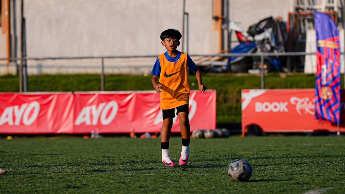 Ada Bocah Bekasi 'Sekolah' di Barcelona — NadiKabar.com