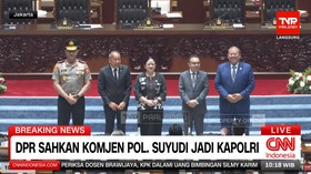 DPR RI Sahkan Komjen Pol. Suyudi Jadi Kapolri