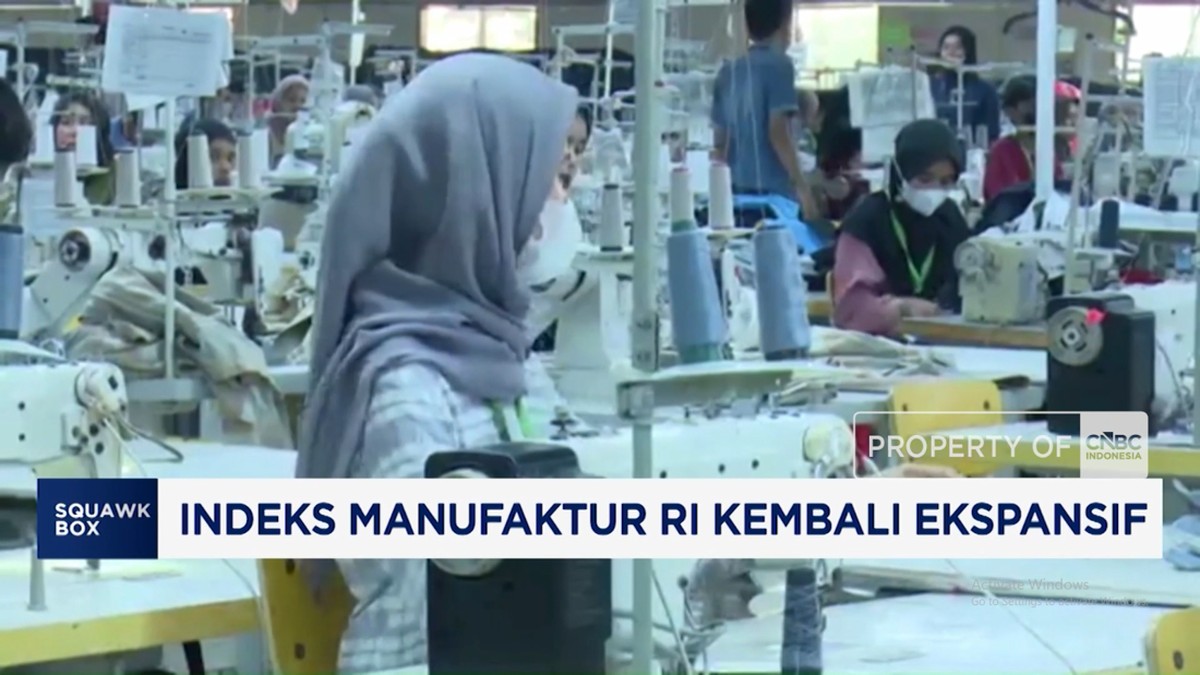 Video: Indeks Manufaktur RI Kembali Ekspansif