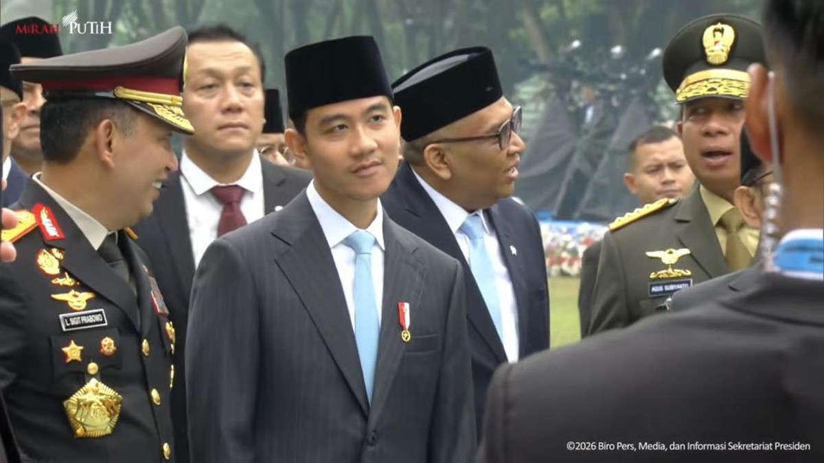 Momen Listyo Hadir Upacara Hari Kesaktian Pancasila, Ini Penampakannya