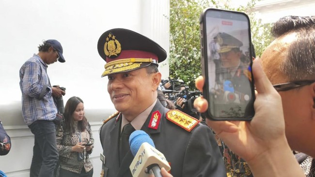 wahyu hadiningrat saat tiba di Istana Negara, Jakarta, Kamis (1/10/2026). (CNBC Indonesia/Emir Yanwardhana)