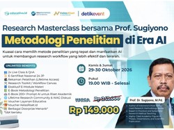 Skripsi Stuck di Metodologi? Yuk Belajar dari Master Penelitian Prof Dr Sugiyono