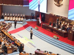 Momen Komjen Suyudi Dikenalkan di Paripurna DPR Usai Disetujui Jadi Kapolri