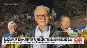 Pascabanjir Solok, Menteri PU Percepat Pembangunan Sabo Dam
