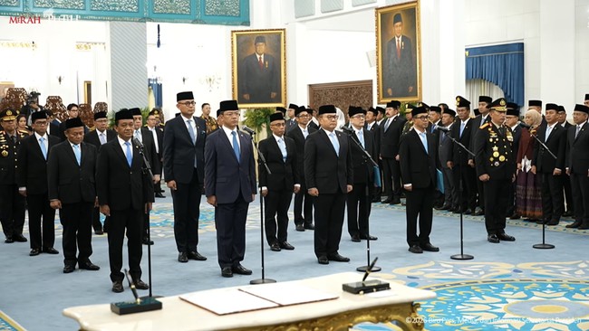 Pelantikan dan Pengucapan Sumpah Pejabat Negara Reshuffle Kabinet