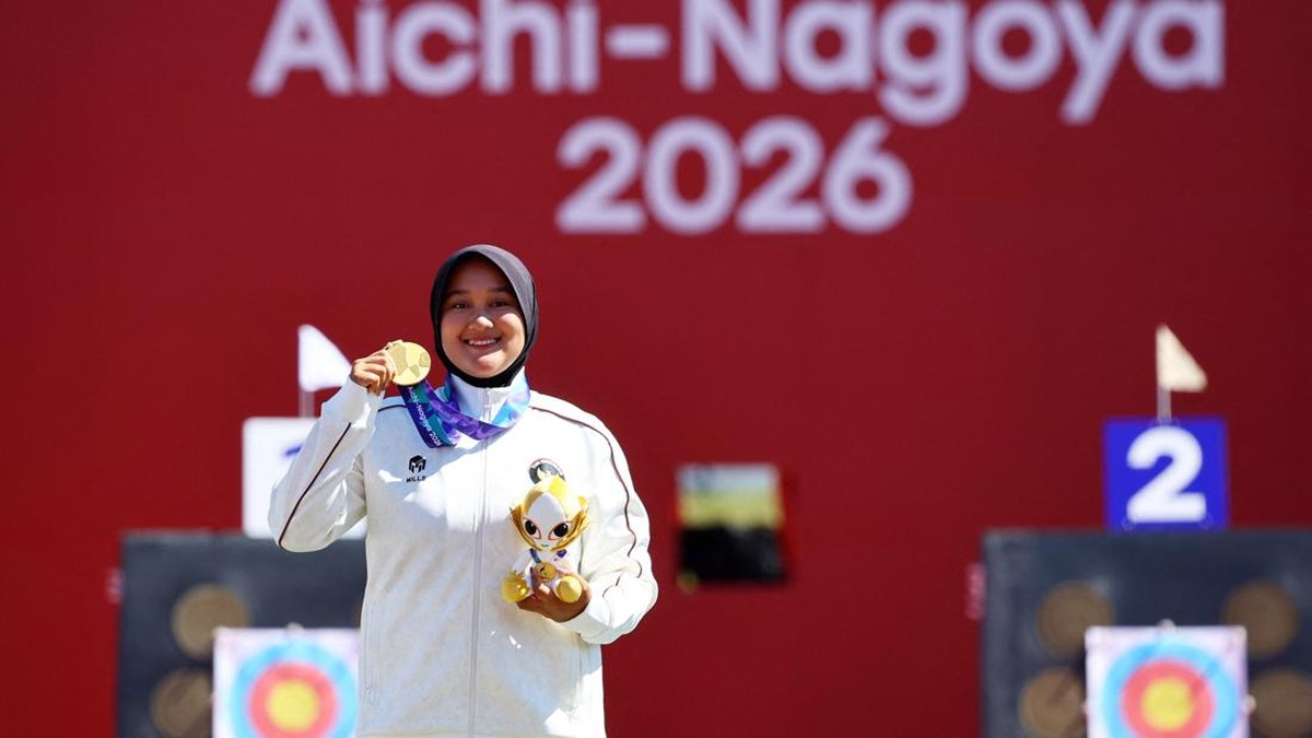 Potret Detik-Detik Nurisa Dian Ashrifah Amankan Emas Kelima Indonesia