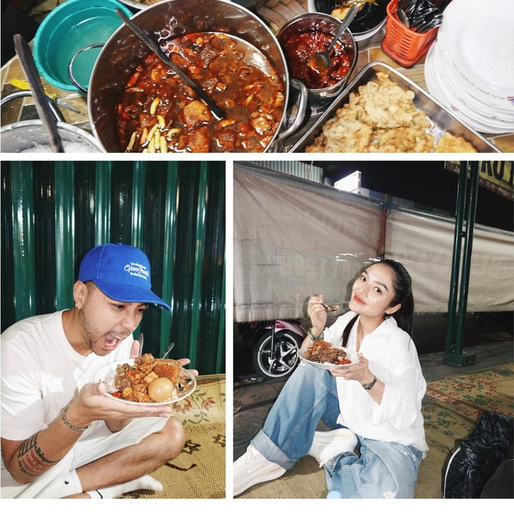 <p>Krisjiana juga mengungkapkan keseruannya menikmati suasana Yogyakarta pada malam hari, mulai dari naik delman hingga lesehan makan gudeg. &ldquo;3/5 seruu liatin pemandangan malam di jogja,&rdquo; ungkapnya.&nbsp;(Foto: Instagram @krisjianabah)</p>