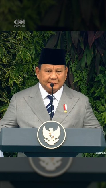 Momen Prabowo Pimpin Upacara Hari Kesaktian Pancasila
