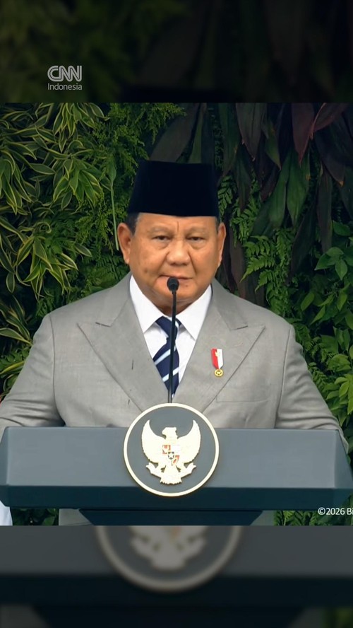 Momen Prabowo Pimpin Upacara Hari Kesaktian Pancasila
