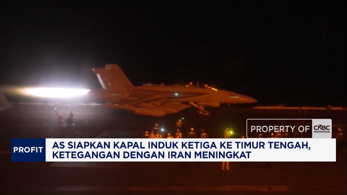 Video: AS Siapkan Kapal Induk, Ketegangan Dengan Iran Meningkat