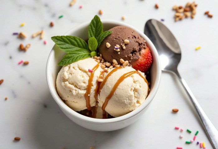Camilan yang pantang dikonsumsi sebelum tidur adalah es krim