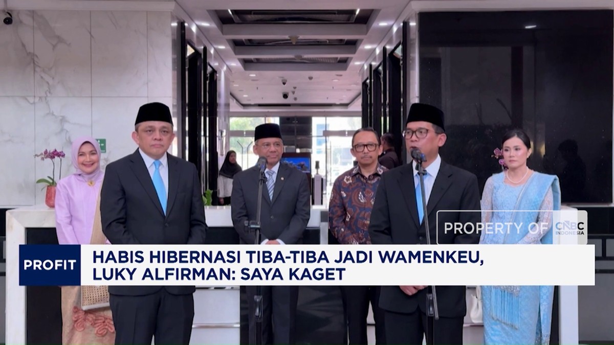 Video: Habis Hibernasi Tiba-Tiba Jadi Wamenkeu, Luky Alfirman Kaget