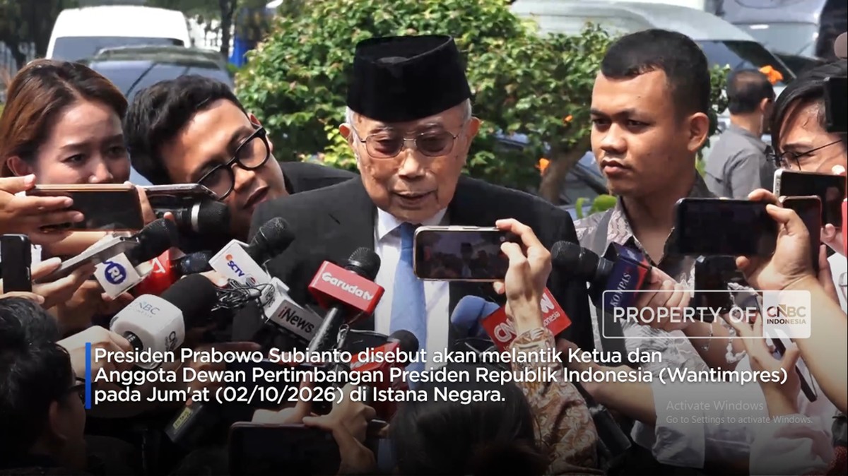 Suasana Istana Jelang Pelantikan Wantimpres