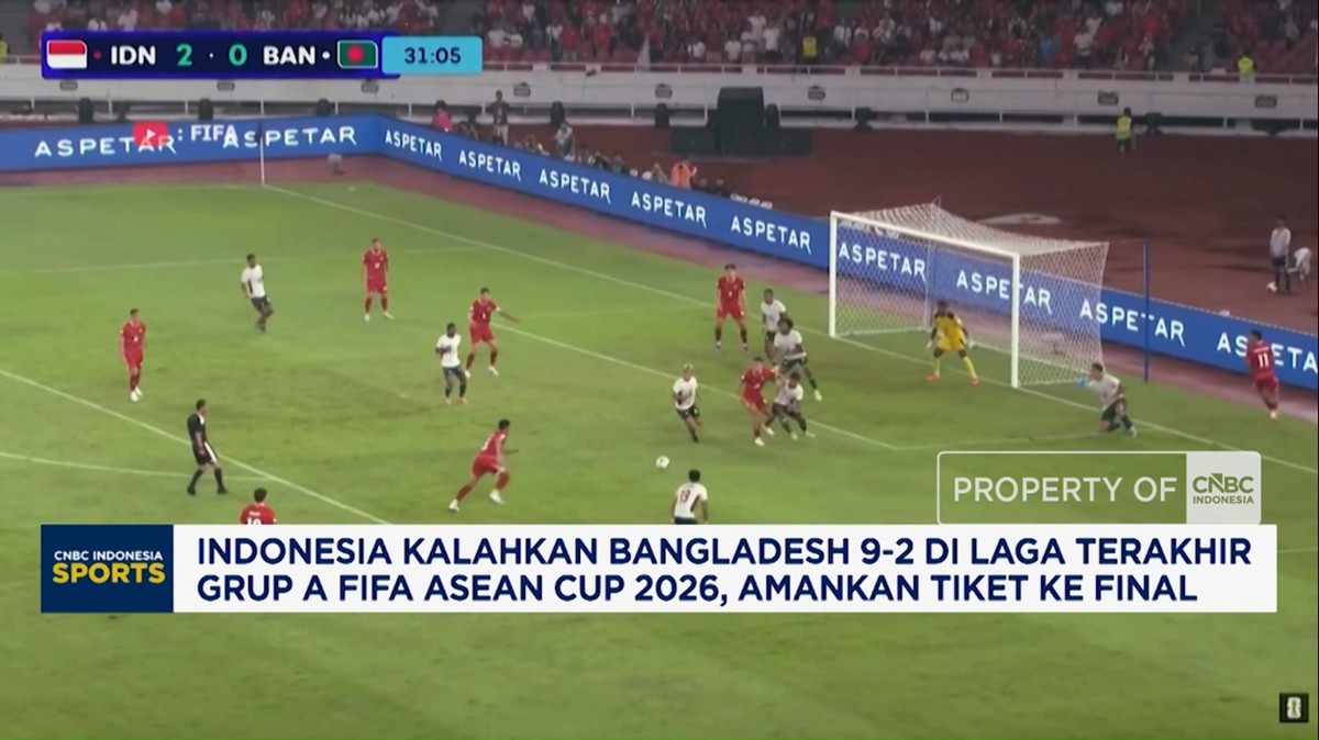 Video: Libas Bangladesh 9-2, RI Amankan Tiket Ke Final FIFA Asean Cup 