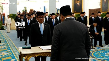 Momen Prabowo Lantik Wantimpres Usai Dua Tahun Kosong