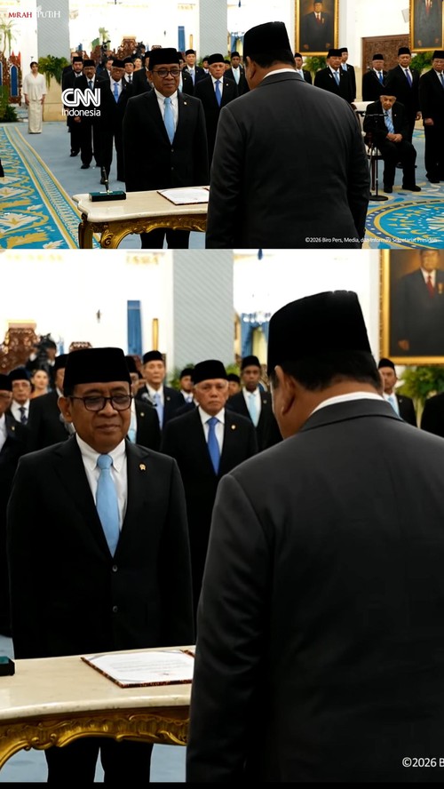 Momen Prabowo Lantik Wantimpres Usai Dua Tahun Kosong
