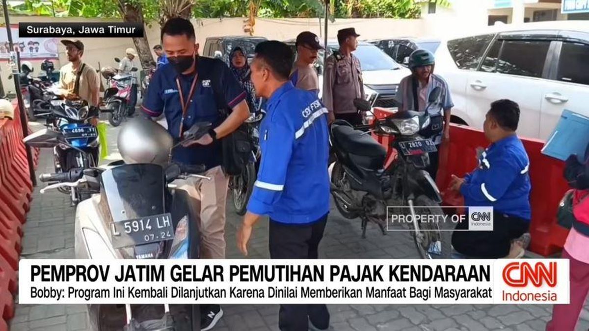 VIDEO: Pemprov Jatim Gelar Pemutihan Pajak Kendaraan