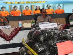 Kurir Bawa 9.954 Cartridge Etomidate Ditangkap di Bakauheni Lampung