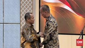 Sertijab Menperin Agus Gumiwang kepada Muhammad Sarmuji