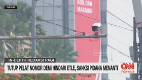 Tutup Pelat Nomor Demi Hindari ETLE, Sanksi Pidana Menanti