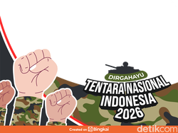 10 Twibbon HUT TNI ke-81 Baru dan Gratis, Cocok untuk Medsos!