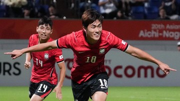 Hasil Asian Games: Korea Selatan Raih Medali Emas, Sikat Jepang 1-0