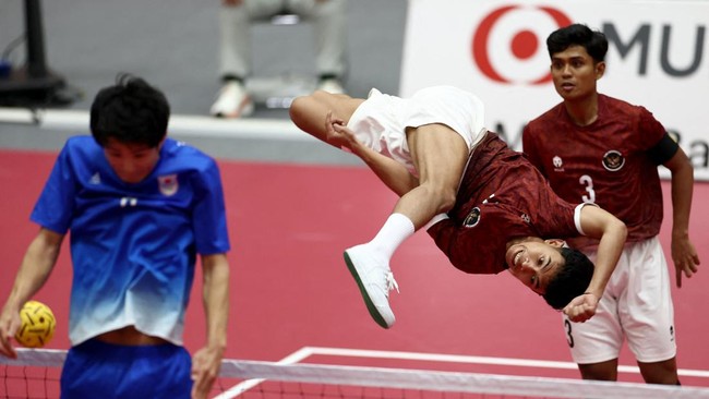 Asian Games - Aichi-Nagoya 2026 - Sepak Takraw - Men's Quadrant Gold Medal Match - Japan v Indonesia -