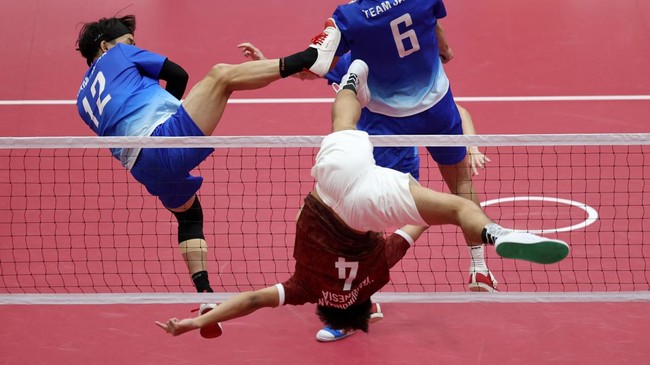 Asian Games - Aichi-Nagoya 2026 - Sepak Takraw - Men's Quadrant Gold Medal Match - Japan v Indonesia -