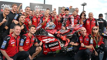 FOTO: Marquez Kampiun Sprint Race MotoGP Jepang