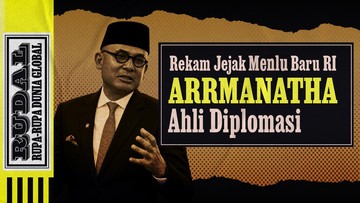 RUDAL: Rekam Jejak Menlu Baru RI Arrmanatha, Ahli Diplomasi