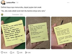 Bekal Buatan Ibu Ini Viral, Ada Surat hingga Tebak-tebakan di Dalamnya