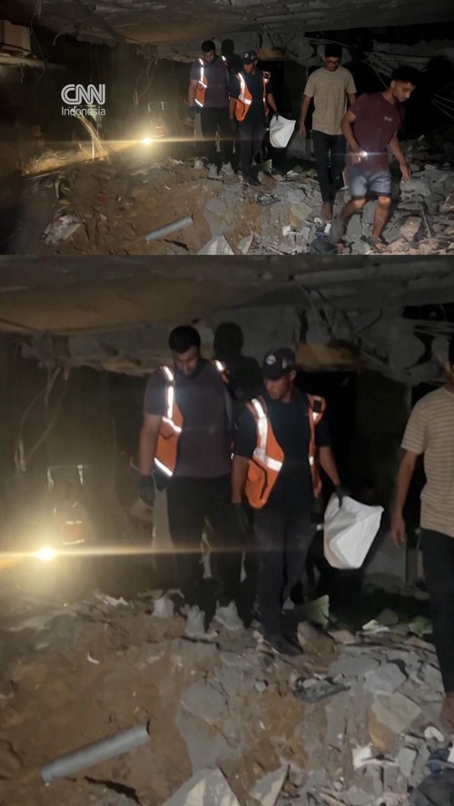 Serangan Udara Israel Hantam Apartemen di Gaza, 5 Orang Tewas