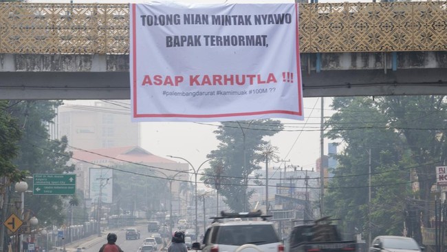BMKG Sebut Kualitas Udara di Palembang di Level Sangat Berbahaya