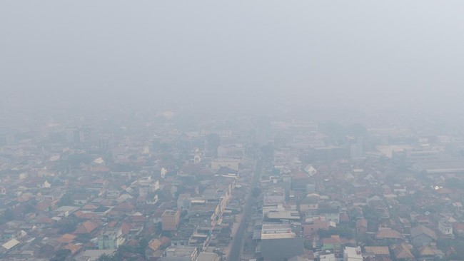 BMKG Sebut Kualitas Udara di Palembang di Level Sangat Berbahaya