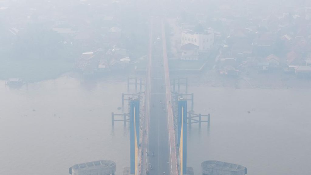 Status Kualitas Udara Palembang Pagi Ini Berbahaya, Malam Akan Hujan