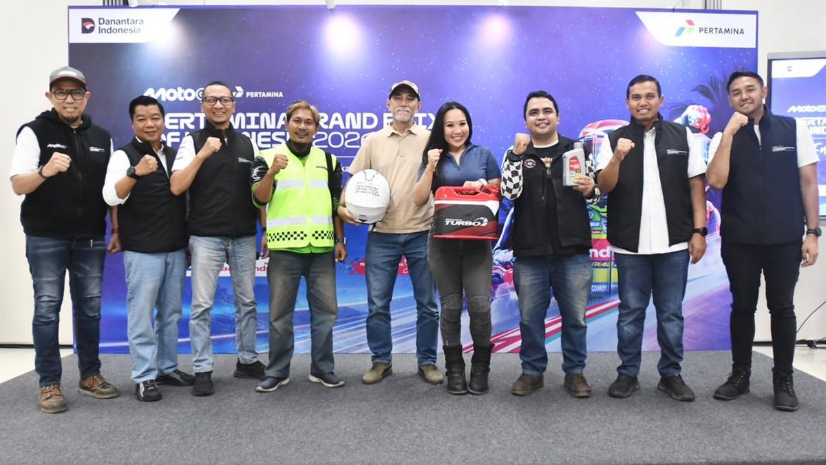 Pertamina Lepas Komunitas Motor ke Pertamina Grand Prix of Indonesia