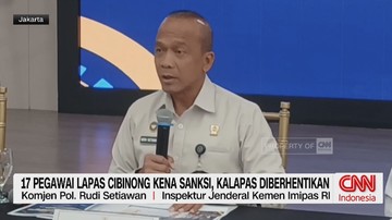 VIDEO: 17 Pegawai Lapas Cibinong Disanksi, Kalapas Diberhentikan