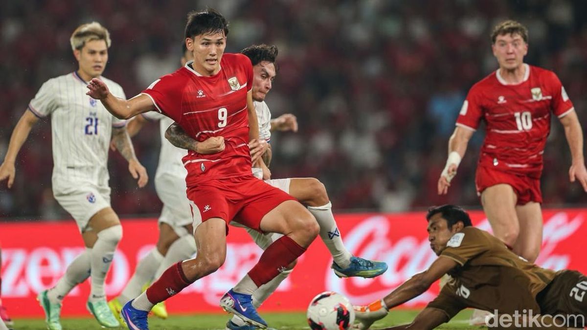 45 Menit Berlalu, Indonesia-Thailand Masih Tanpa Gol — NadiKabar.com