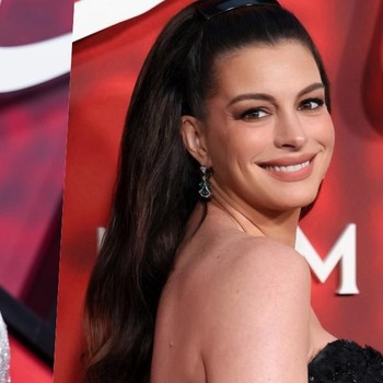 Glam Up! Intip Beda Gaya Anne Hathaway dan Dakota Johnson di Premier Film Verity