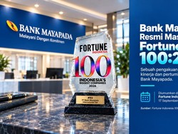 Kinerja Moncer, Bank Mayapada Masuk Fortune Indonesia 100:2026