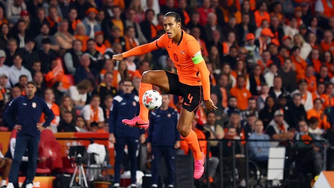 Soccer Football - Nations League - Group A2 - Netherlands v Serbia - Philips Stadion, Eindhoven, Netherlands - October 4, 2026 Netherlands' Virgil van Dijk in action REUTERS/Piroschka Van De Wouw
