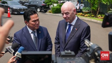 Kabar Sport CNN Terbaru : Didampingi Erick Thohir, Prabowo Terima Presiden FIFA di Istana