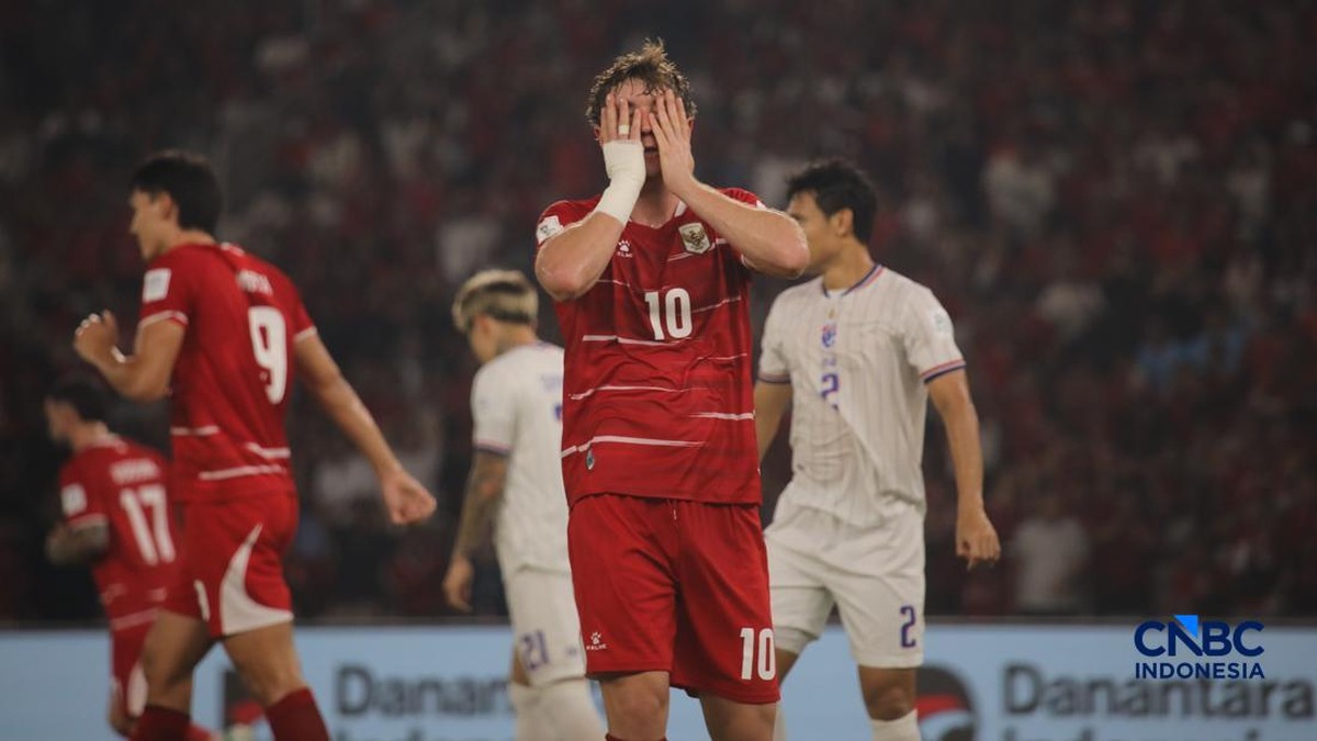 Pertarungan Sengit Indonesia vs Thailand, Masih 0-0 di Babak Pertama