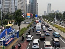 Jelang Final FIFA ASEAN Cup, Lalin Sekitar GBK Macet Sore Ini
