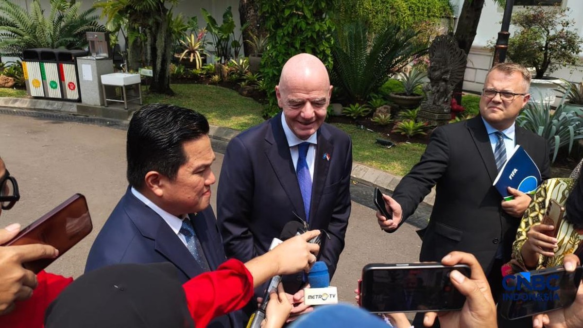 Presiden FIFA dan Erick Temui Prabowo Jelang Final FIFA ASEAN Cup 2026
