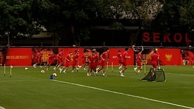 Momen Timnas Gelar Latihan Jelang Final FIFA ASEAN CUP 2026