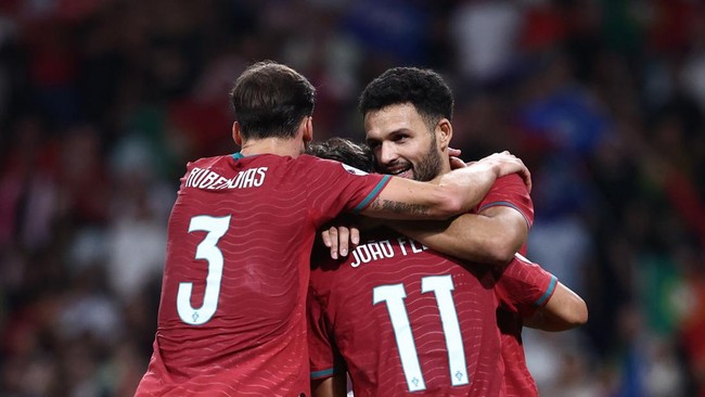 Soccer Football - Nations League - Group A4 - Portugal v Norway - Estadio do Dragao, Porto, Portugal - October 4, 2026 Portugal's Goncalo Ramos