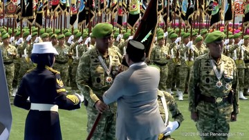 Prabowo Resmikan 204 Satuan Baru TNI di HUT ke-81